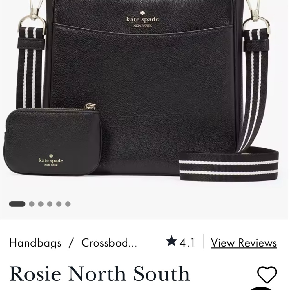 Kate Spade Black Crossbody Bag